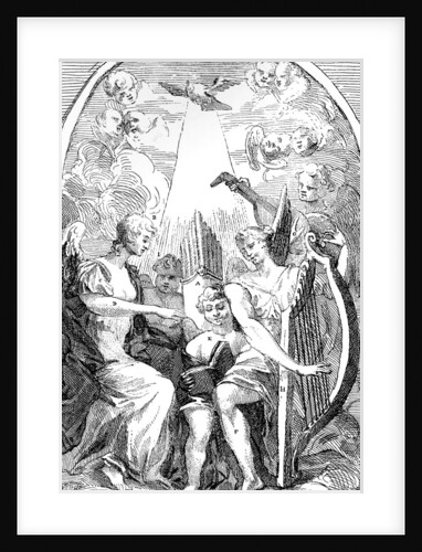 A Satire on the Altar-piece by Kent in St Clement Danes Church, Westminster by William Hogarth