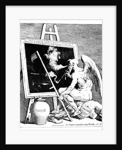Time smoking a picture by William Hogarth