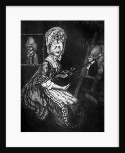 The Paintress of Macaroni's by Richard Dighton