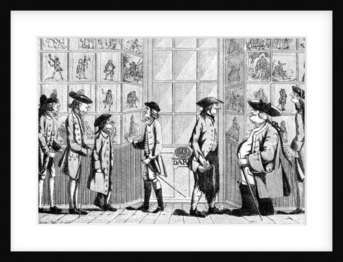 The Macaroni Print Shop by Anonymous