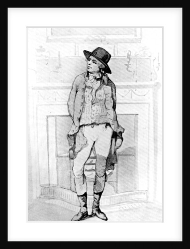 George Morland by Thomas Rowlandson