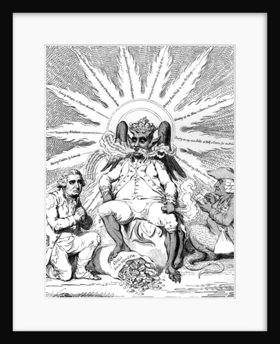 Satan in all his Glory... by James Gillray
