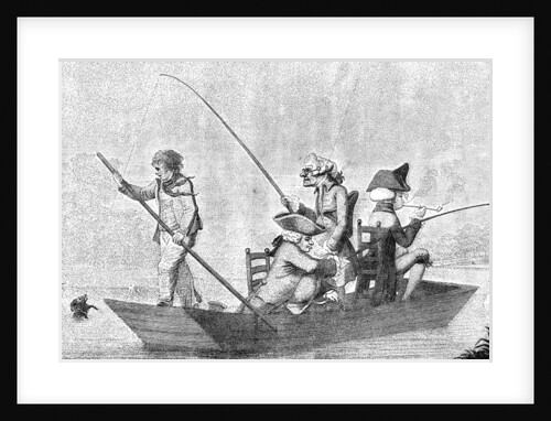 Patience in a punt by Henry William Bunbury