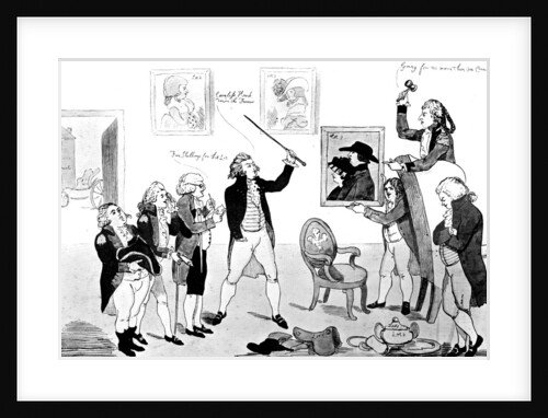 A Scene in the School for Scandal by Anonymous