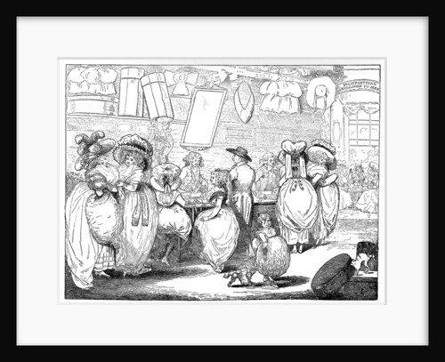 A Milliner's Shop by Anonymous