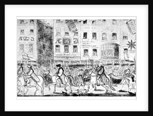 City Horsemanship or Procession to St Paul's by Anonymous