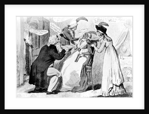 Washing The Blackamoor by Isaac Cruikshank