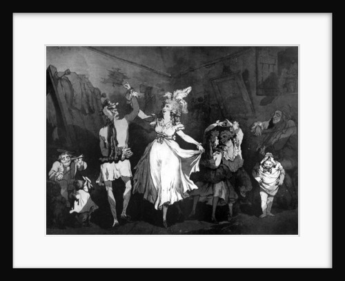 A French Family by Samuel Alken