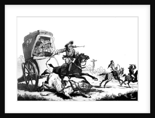 French Travelling, or the First Stage from Calais by F Dukes