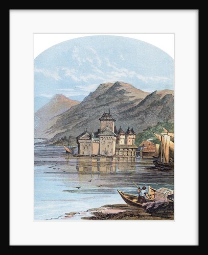 The Chillon Castle, Lake Geneva, Switzerland by Anonymous