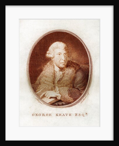 George Keate, author, painter and friend of Voltaire by John Keyse Sherwin