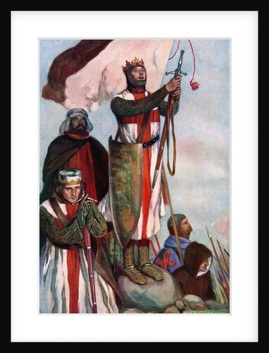 Crusaders sighting Jerusalem by Stephen Reid