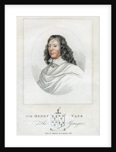'Henry Vane the Younger', statesman and Member of Parliament by Anonymous