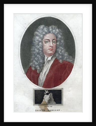 'Joseph Addison', English politician and writer by J Chapman