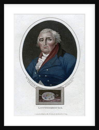 'Philip James de Loutherbourg', French painter by Anonymous