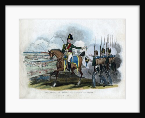 The Prince of Orange Distributing His Medals by Anonymous