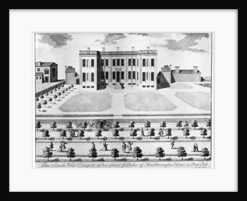 Marlborough House from the south-west by John Harris