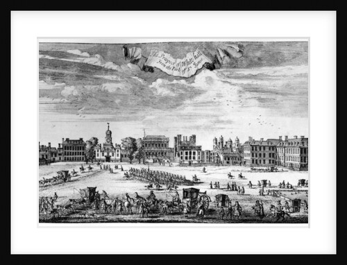 View of Whitehall from St James's Park by Anonymous