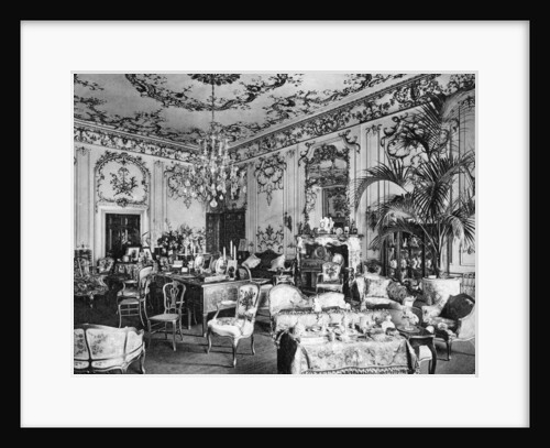 The drawing room, Chesterfield House by Bedford Lemere and Company