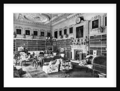 The library, Chesterfield House by Bedford Lemere and Company