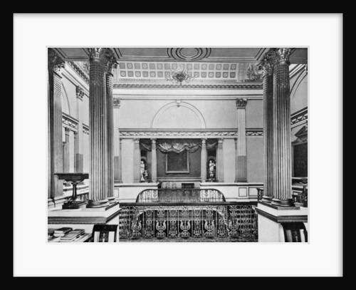 The grand staircase, Londonderry House by Bedford Lemere and Company