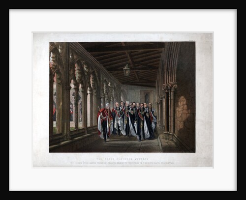 The Dean's Cloister, Windsor by Anonymous