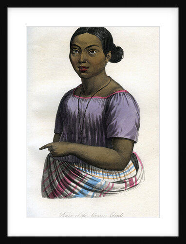 Woman of the Mariana Islands by Anonymous