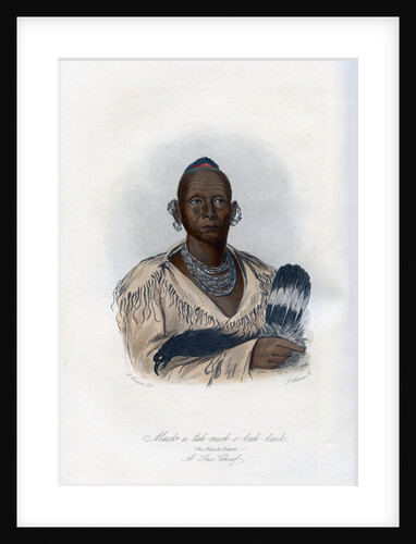 Muck-a-tah-mish-o-kah-kaik, The Black Hawk, A Sac Chief by Harris