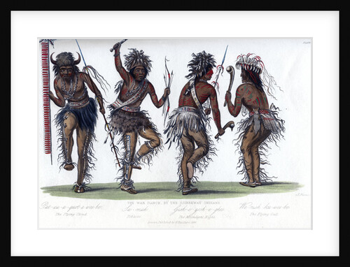 The War Dance, by the Ojibbeway Indians by Harris