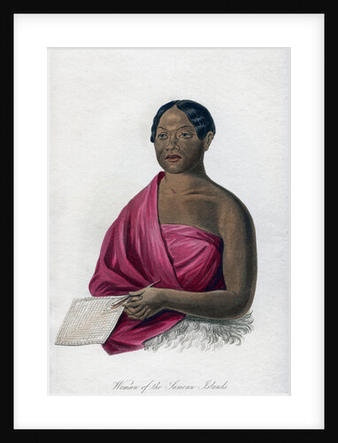 Woman from the Samoan Islands by Anonymous