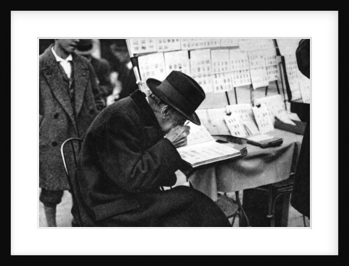 An old purchaser of stamps, Paris by Ernest Flammarion