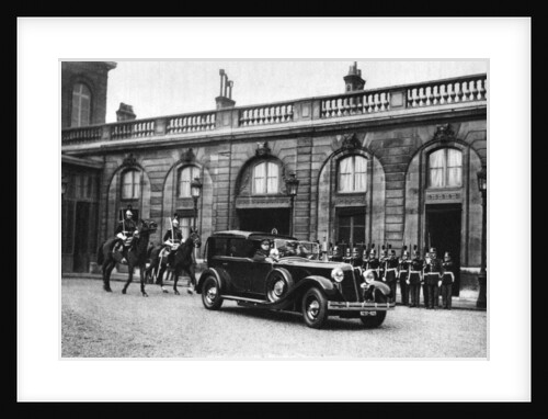 The President of the Republic going out, Paris by Ernest Flammarion