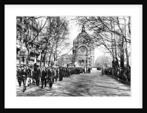 Commemorating Joan of Arc at the Church of St Augustin, Paris by Ernest Flammarion