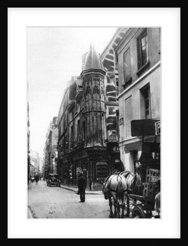 Rue Vieille du Temple, Hotel Barbette, Paris by Ernest Flammarion