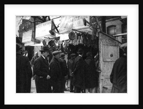 Ham Fair on the Boulevard Richard Lenoir, Paris by Ernest Flammarion