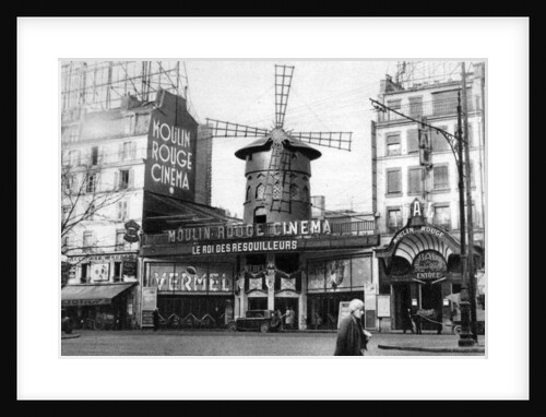 The Moulin Rouge, Paris by Ernest Flammarion