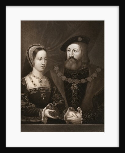 Mary Tudor and Charles Brandon, Duke of Suffolk by Anonymous