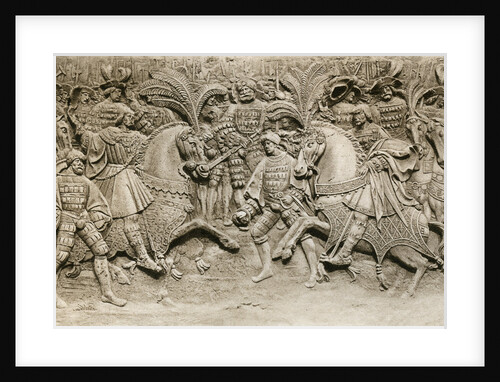 Meeting of Henry VIII and Francis I, at The Field of Cloth of Gold by Anonymous