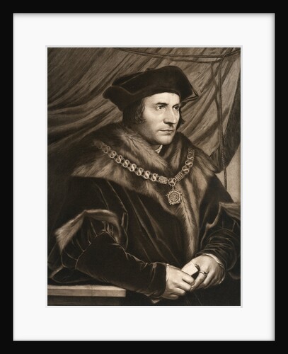 Sir Thomas More by Hans Holbein The Younger