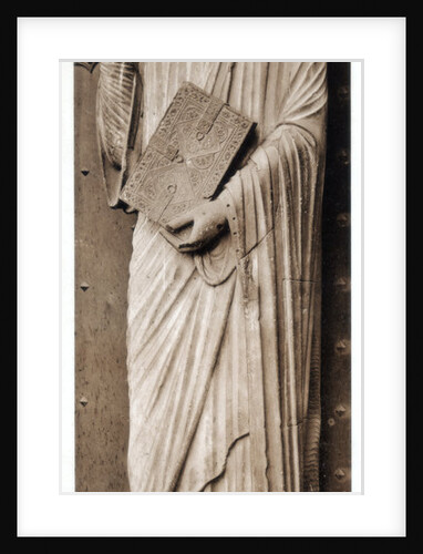 Christ teaching, Cathedral of Chartres, France by Anonymous