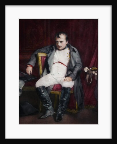 Napoleon at Fontainebleau During the First Abdication - 31 March 1814 by Paul Delaroche