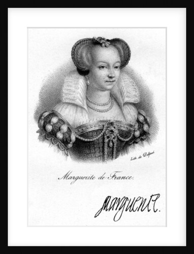 Marguerite of France by Delpech