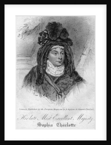 Queen Charlotte, queen consort of George III of the United Kingdom by Anonymous