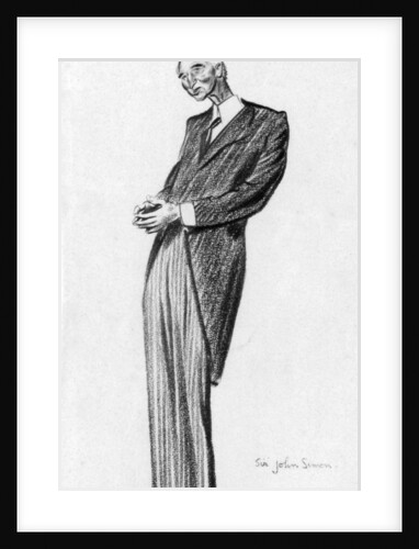 John Simon, 1st Viscount Simon by Robert Low