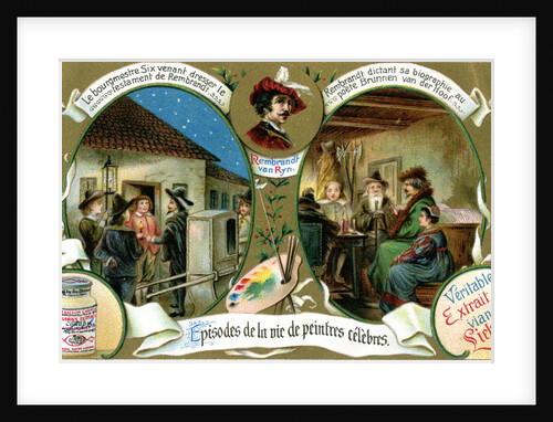 Episodes of the Life of Famous Painters: Rembrandt by Anonymous