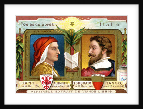 Dante Allighieri and Torquato Tasso by Anonymous