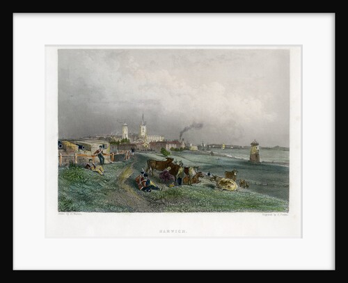 Harwich, Essex by E Finden