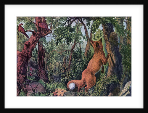 The Puzzled Fox by Currier and Ives