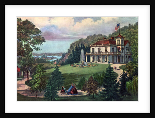 Life in the Country, Evening by Currier and Ives