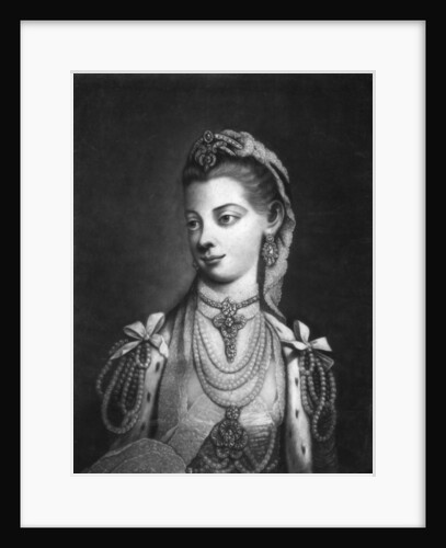 Charlotte, Queen Consort of King George III of Great Britain by Thomas Frye
